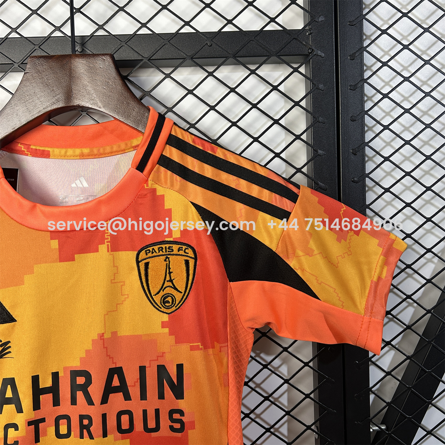 Higojerseys-Paris FC 25-26 Third Kids Kit