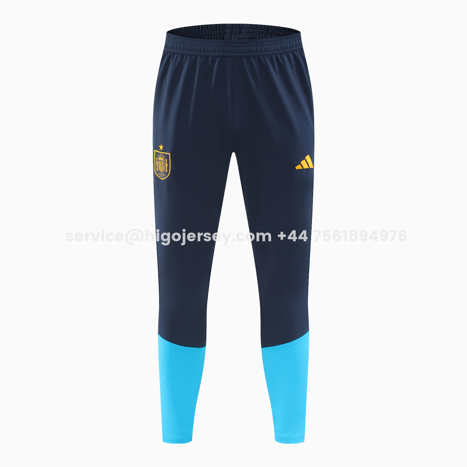 Higojerseys-Spain 2026 Long Sleeve Training Set - Light Blue Top & Pants