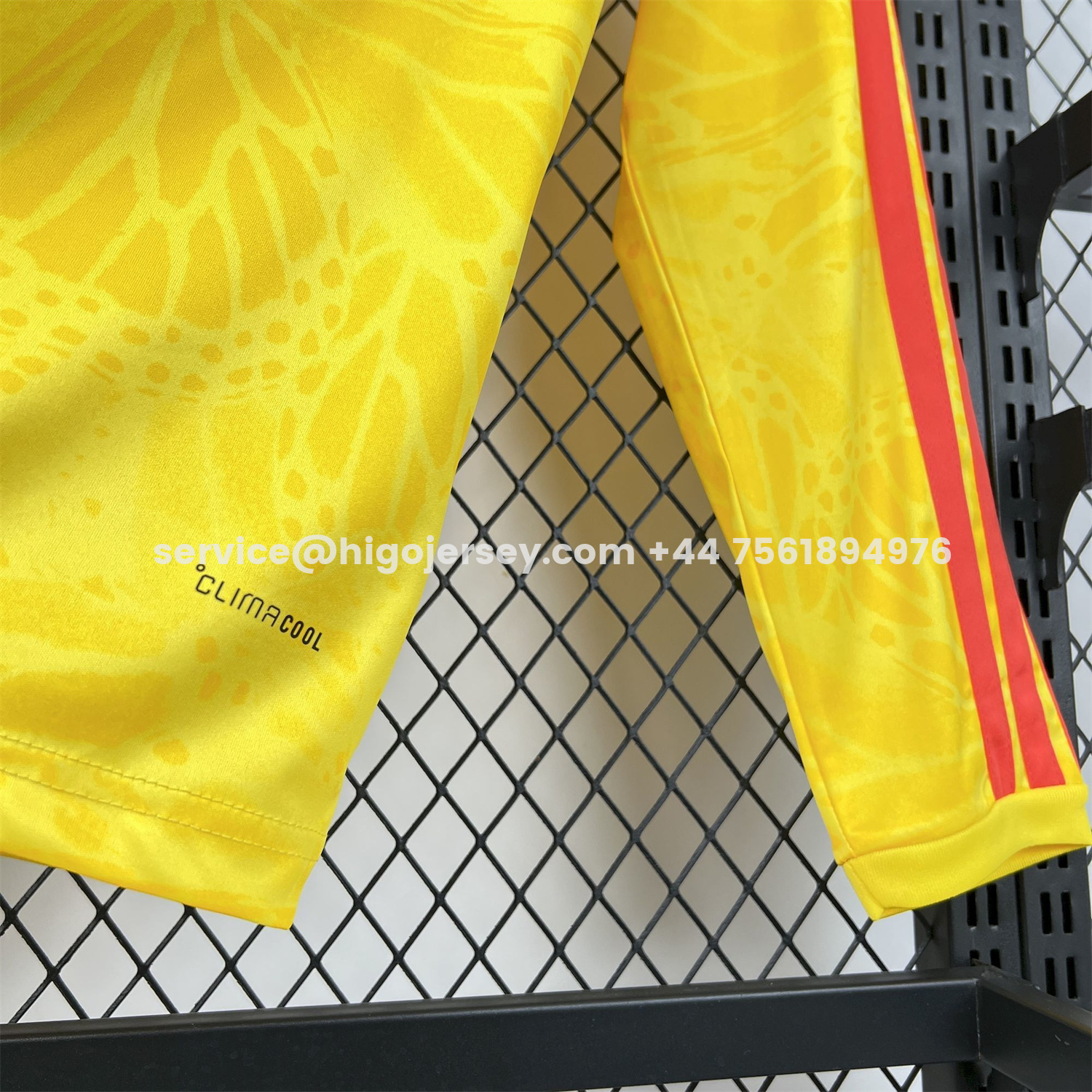 Higojerseys-Colombia 2026 Home Long Sleeves Jersey - Fans Version