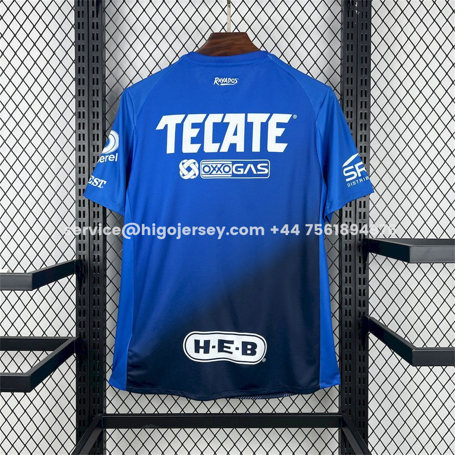 Higojerseys-Rayados Monterrey 25-26 Third Blue Jersey - Fans Version