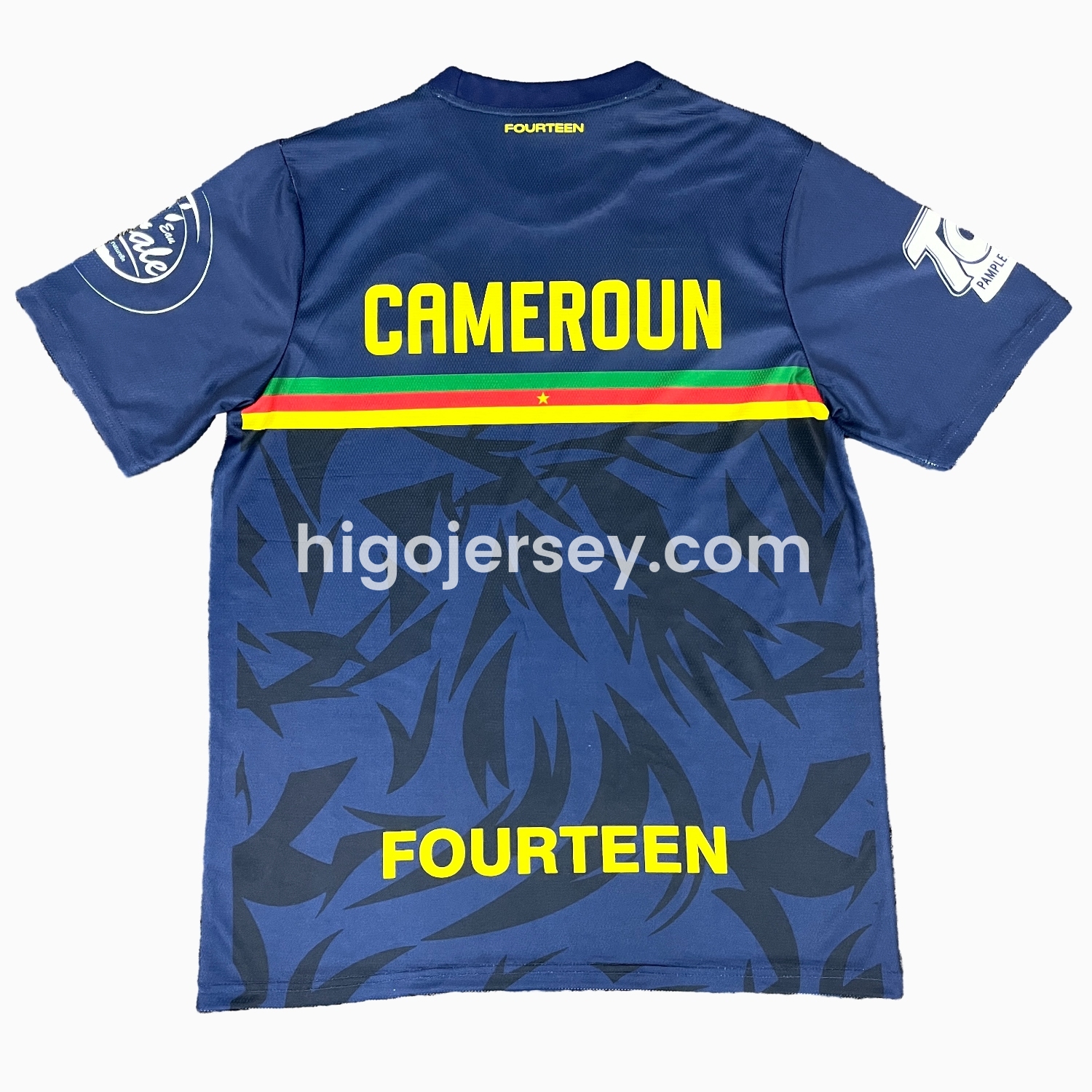 Higojerseys-Cameroon 25-26 Blue Training Jersey - Fans Version