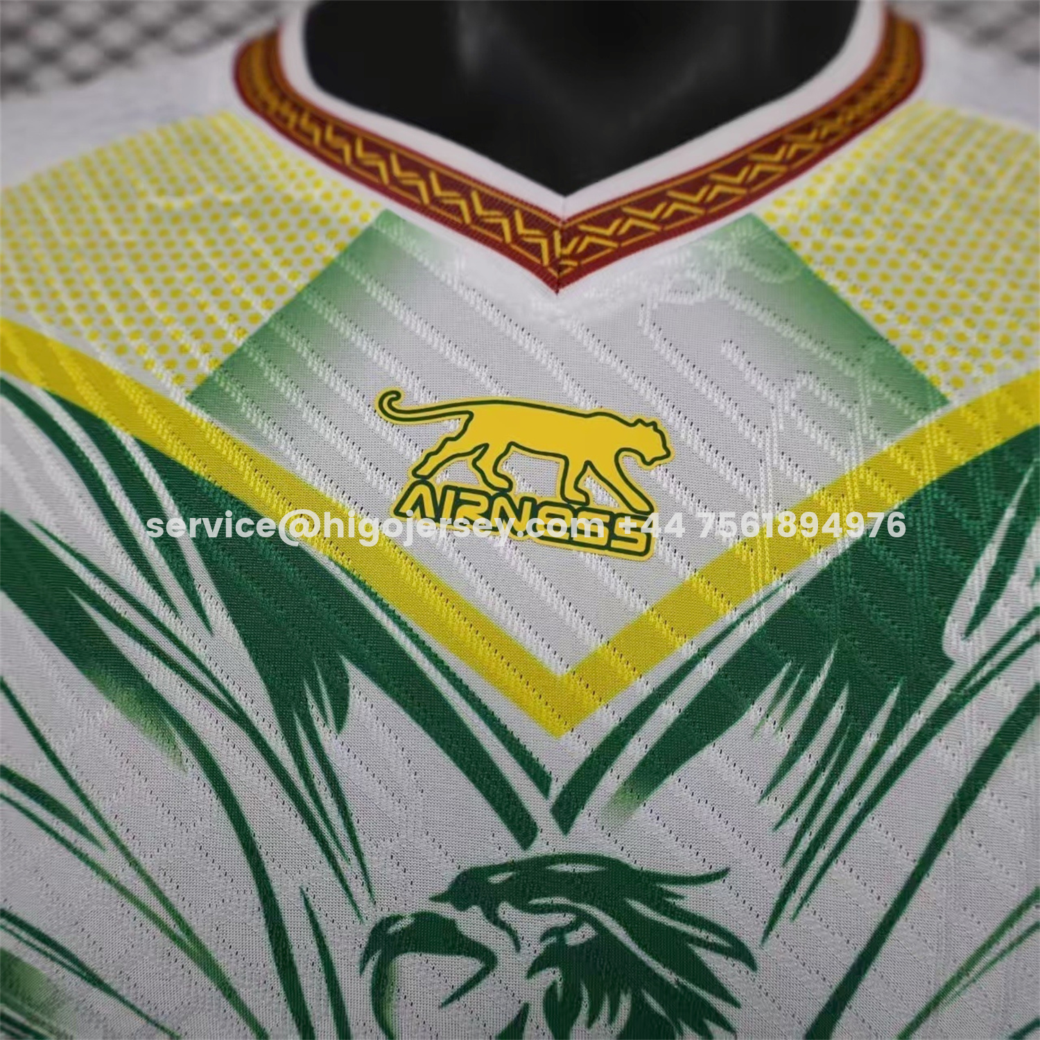 Higojerseys-Mali 2026 Eagle White Jersey - Player Version