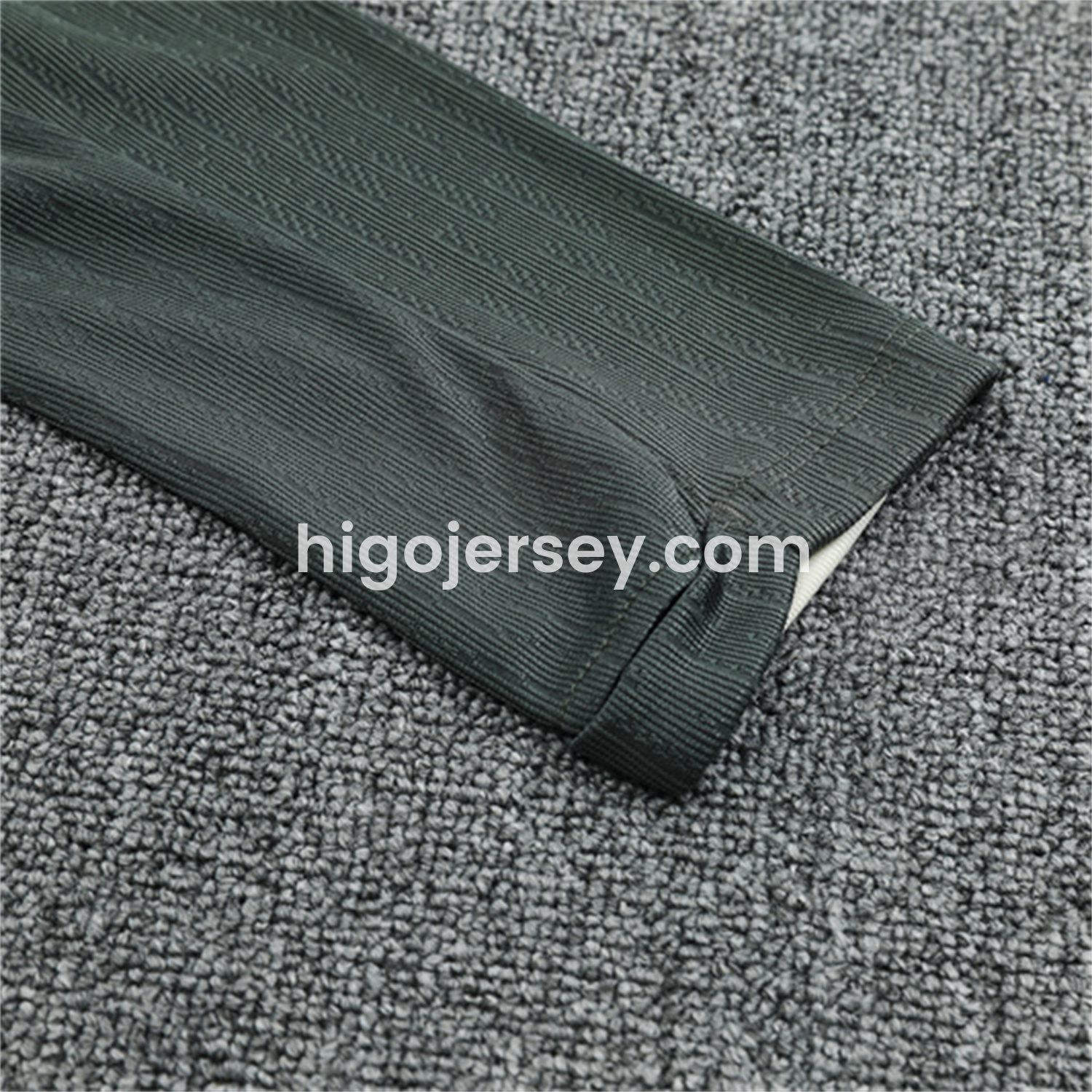 Higojerseys-C.H.E.L.S.E.A 25-26 Kid Long Sleeves Training Set - Army Green Top & Army Green Shorts