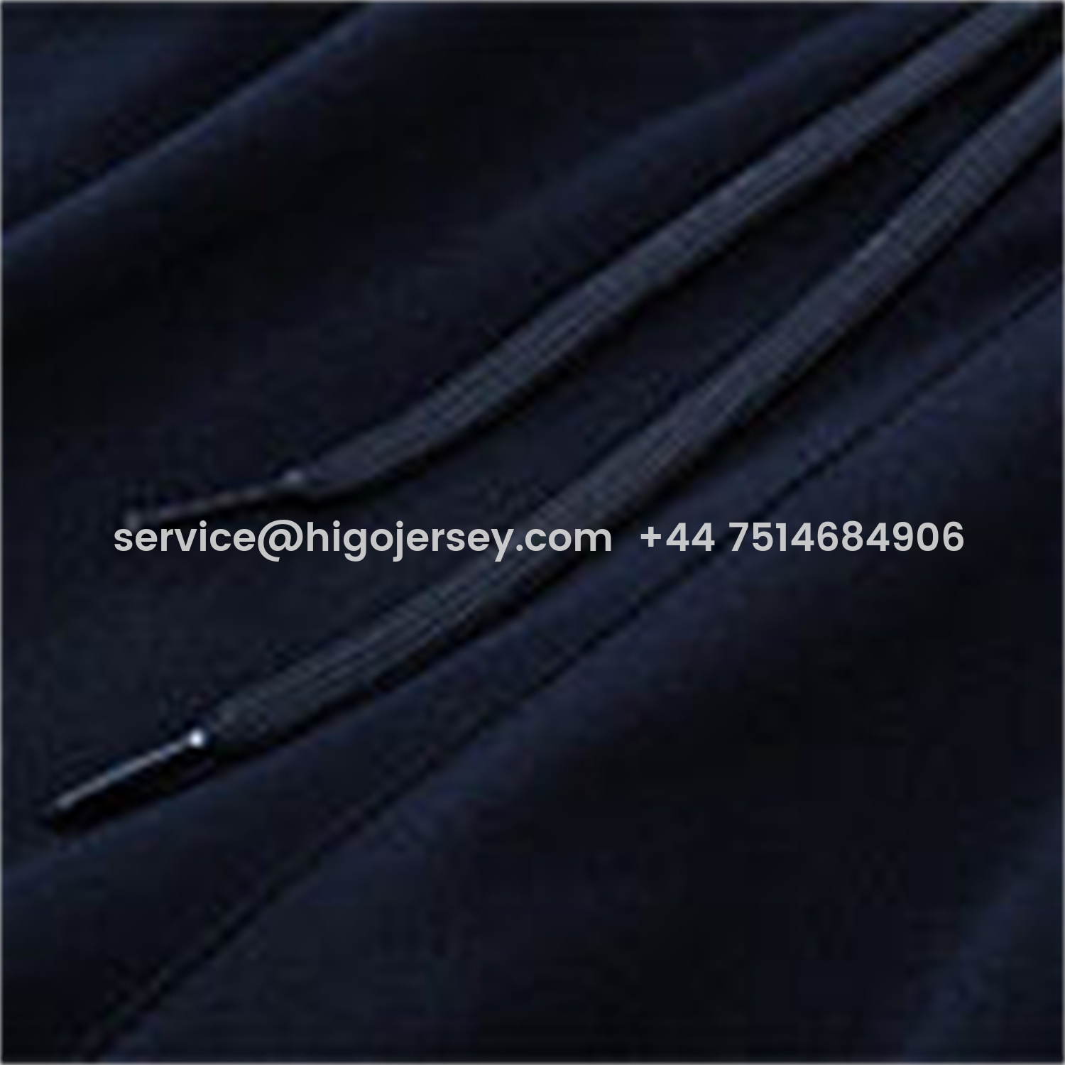 Higojerseys-Marseille 25-26 Long Sleeve Training Set - Royal Blue Top & Royal Blue Pants