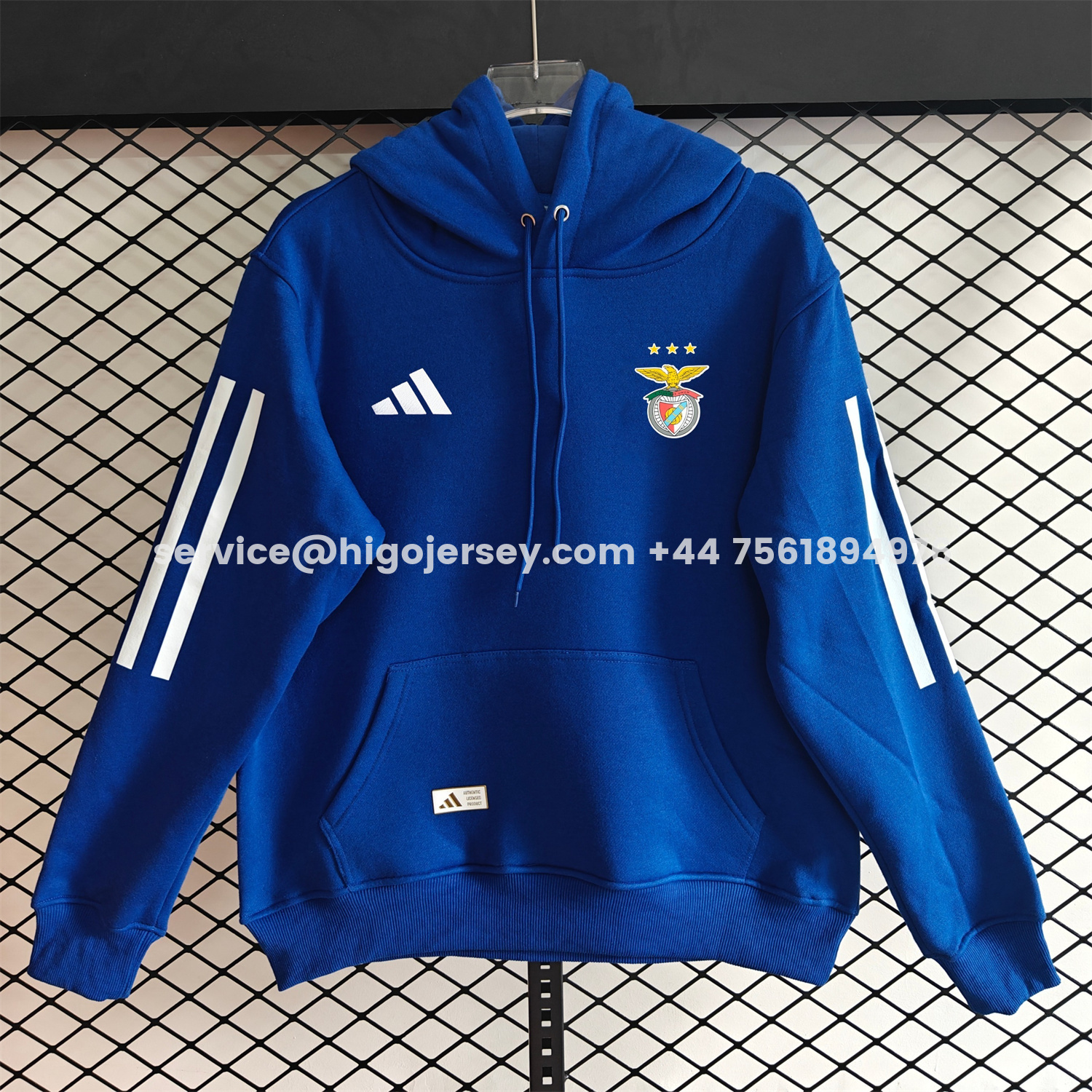 Higojerseys-Benfica 25-26 Home Unisex Pullover Hoodie