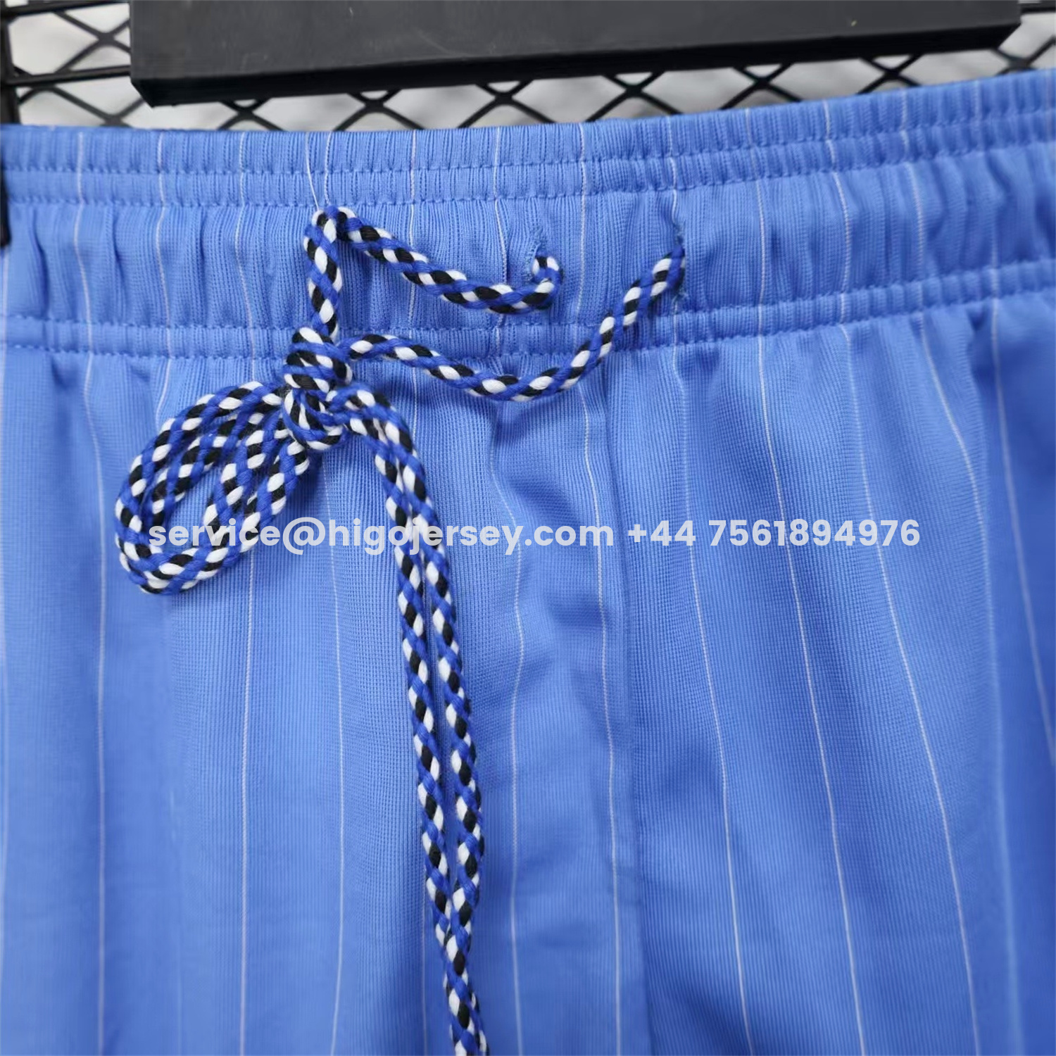 Higojerseys-Manchester United 25-26 Trefoil Blue Travel Shorts - Player Version