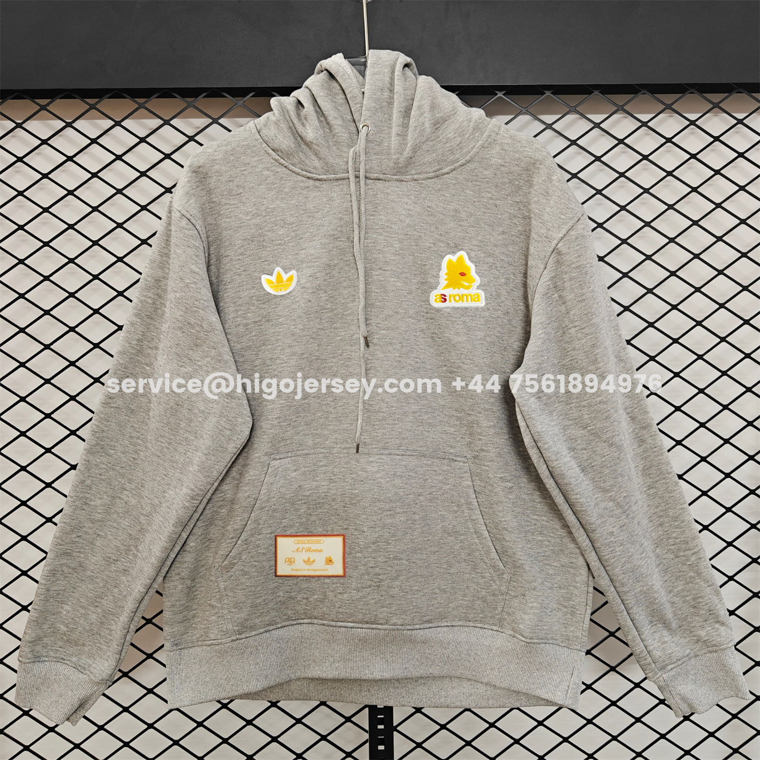 Higojerseys-AS Roma 25-26 Originals Terrace Icon Unisex Pullover Hoodie