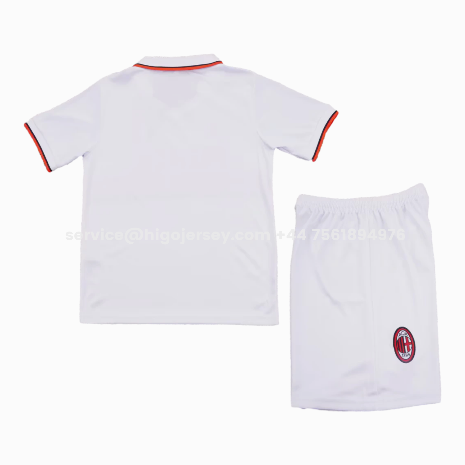 Higojerseys-Retro AC Milan 1993-94 Away Kids Kit