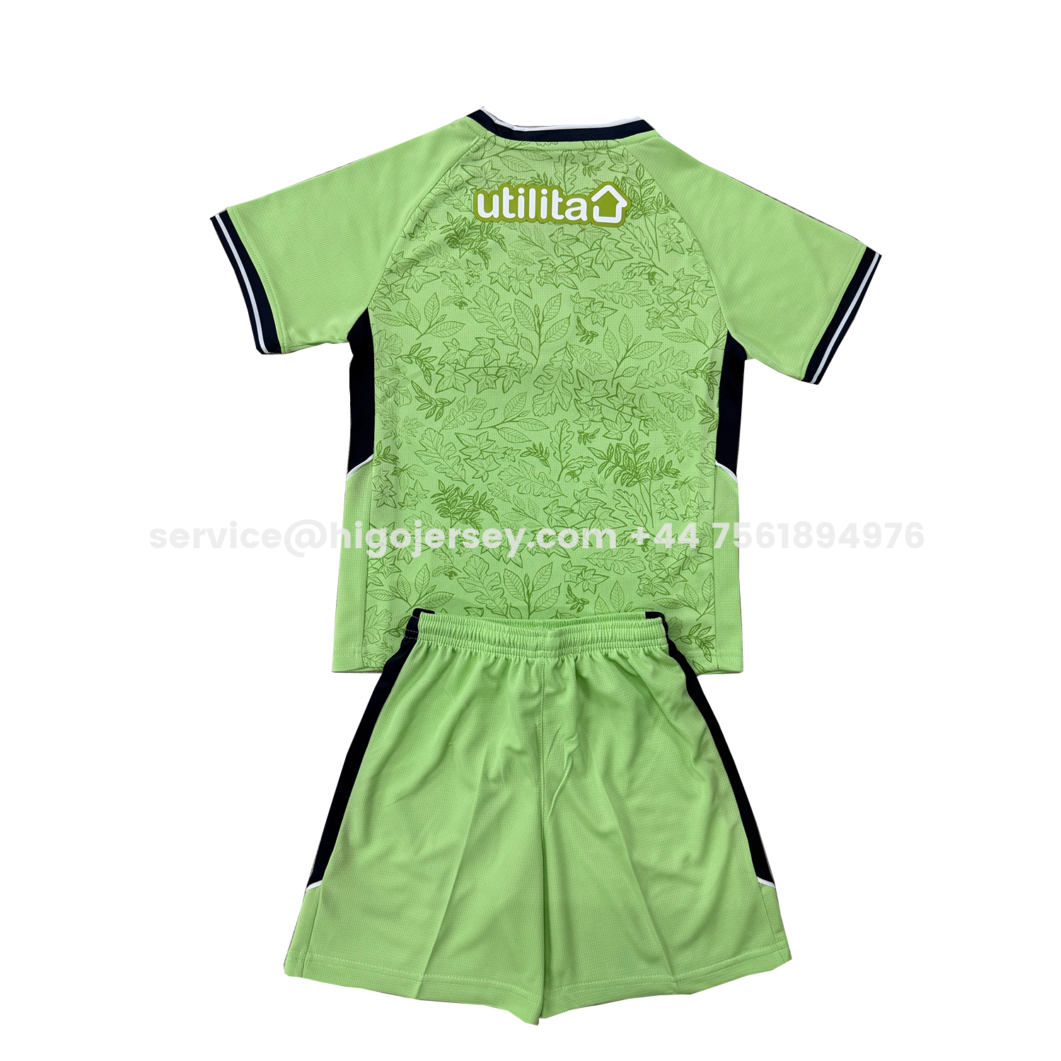 Higojerseys-Luton Town 25-26 Third Kids Kit