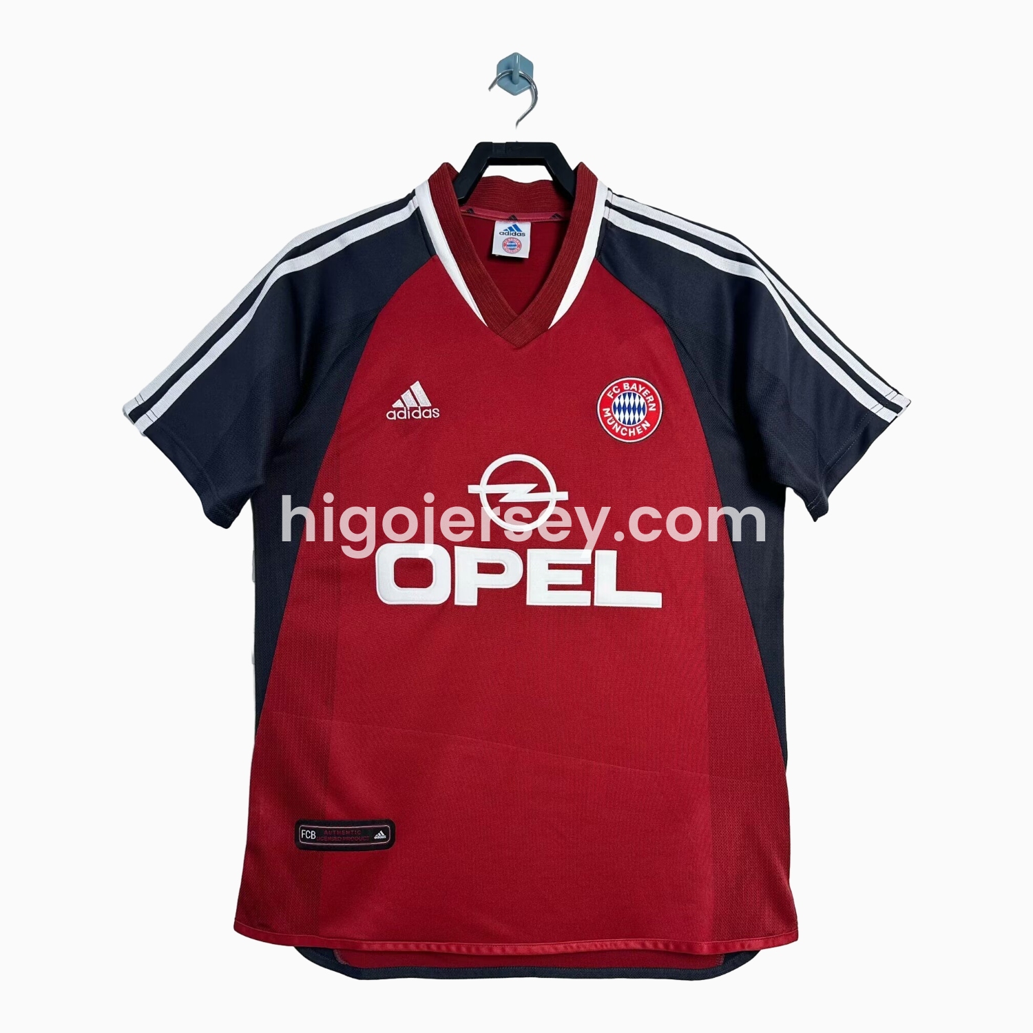 Higojerseys-Retro Bayern Munich 2001-02 Home Jersey