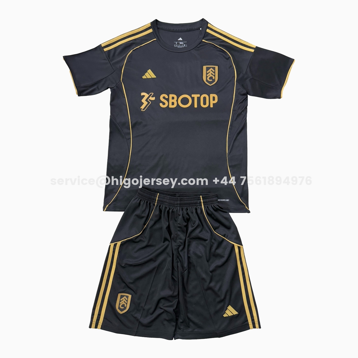 Higojerseys-Fulham 25-26 Third Men's Adult Jersey Set - Fans Version