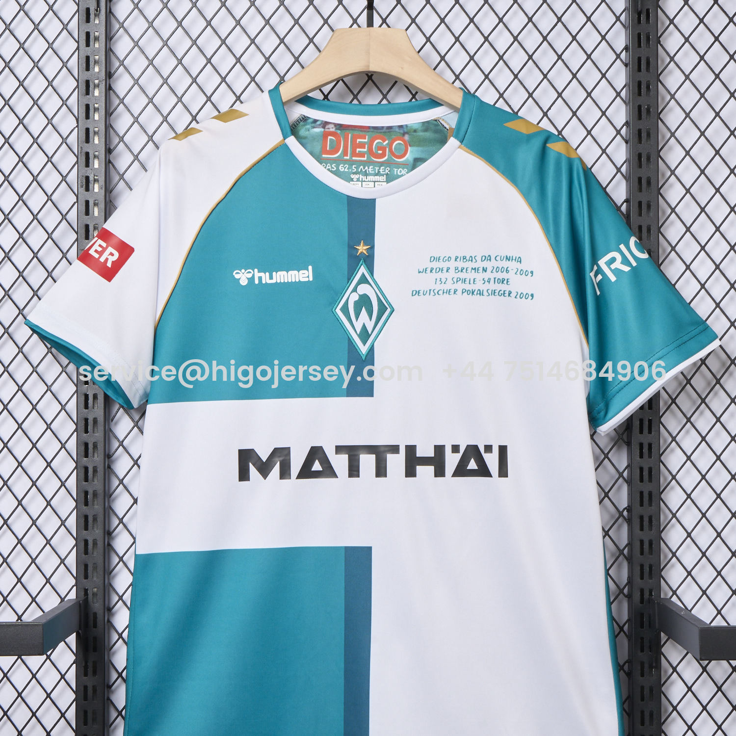 Higojerseys-Werder Bremen 24-25 Green & White Special Edition Jersey - Fans Version