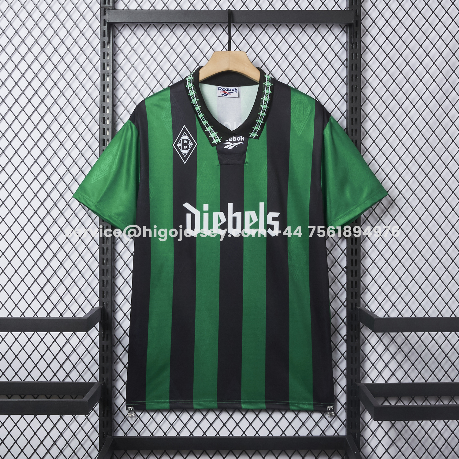 Higojerseys-Retro Borussia Mönchengladbach 1995-96 Away Jersey