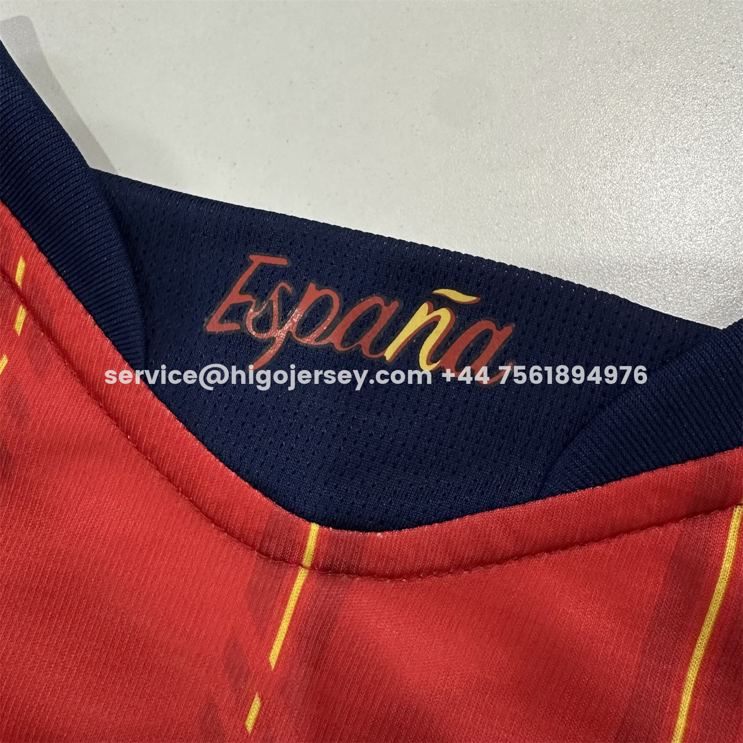 Higojerseys-Spain 2026 Home Red Jersey - Fans Version