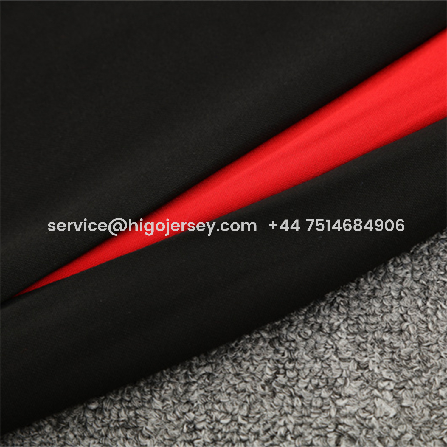 Higojerseys-Portugal 25-26 Long Sleeve Training Set - Black Top & Black Pants