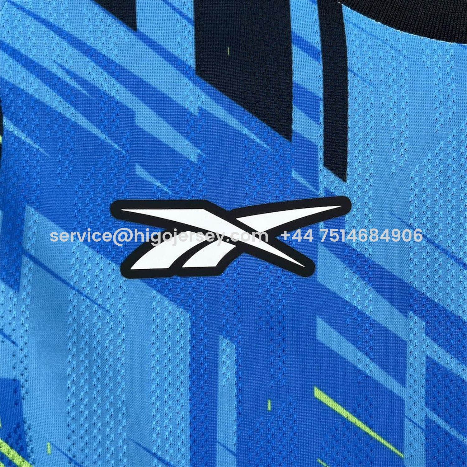 Higojerseys-Botafogo 25-26 Goalkeeper Blue Jersey - Fans Version