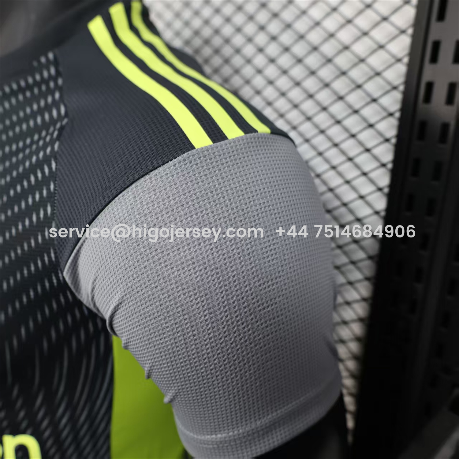 Higojerseys-Manchester United 25-26 Black Grey Goalkeeper Jersey - Player Version