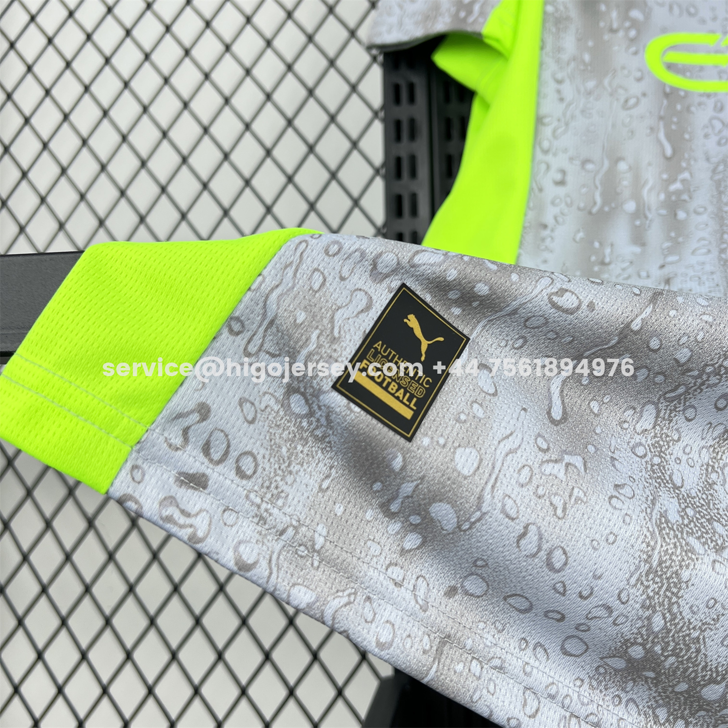 Higojerseys-Manchester City 25-26 Third Grey Jersey - Fans Version