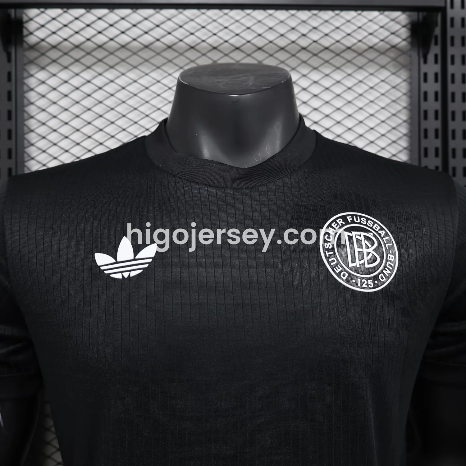 Higojerseys-Germany 2025 Black 125-Year Anniversary Commemorative Edition Jersey - Player Version