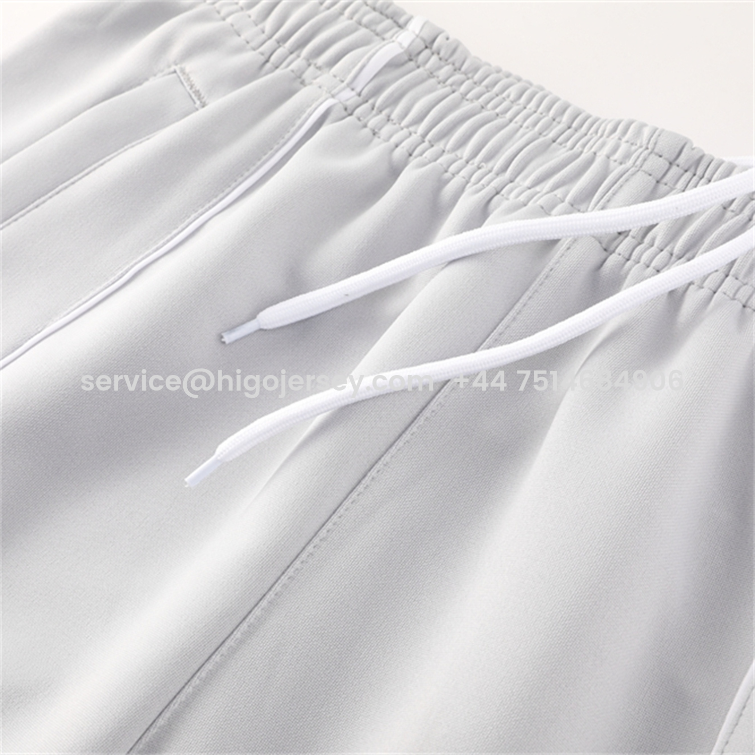 Higojerseys-Real Madrid 25-26 Jacket Training Tracksuit - White Jackets & Light Grey Pants