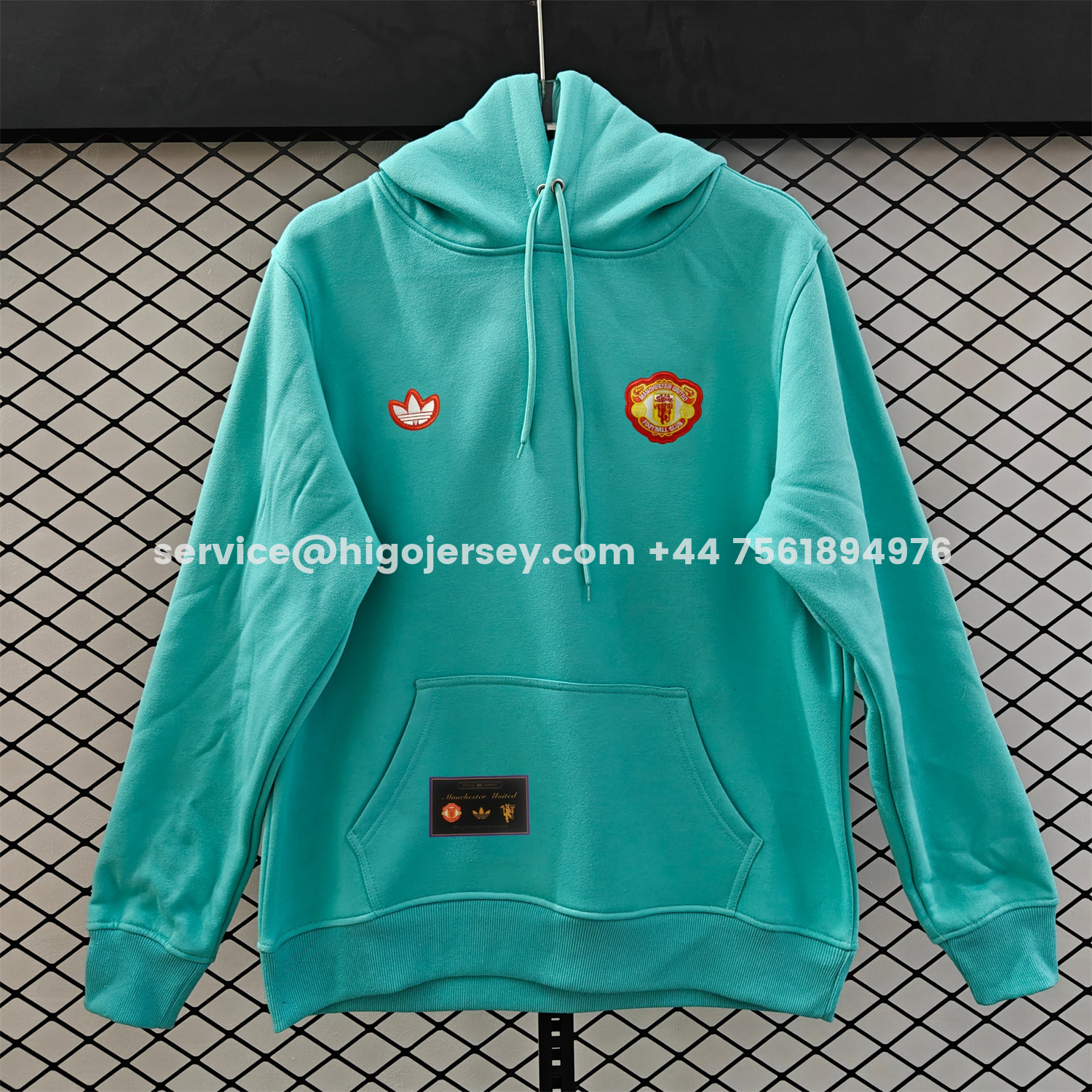 Higojerseys-Manchester United 25-26 Originals Terrace Icon Unisex Pullover Hoodie