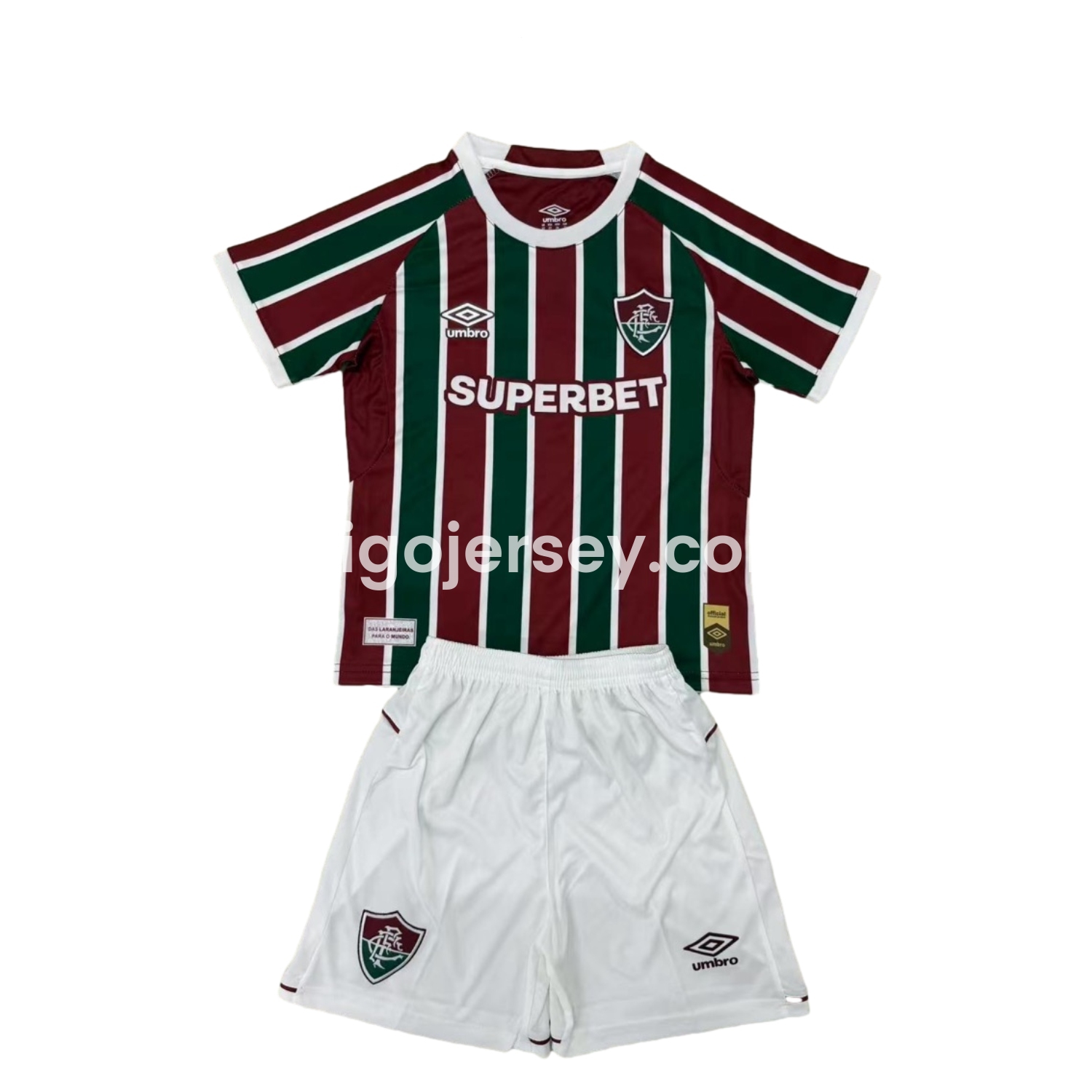Higojerseys-Fluminense 25-26 Home Men's Adult Jersey Set - Fans Version