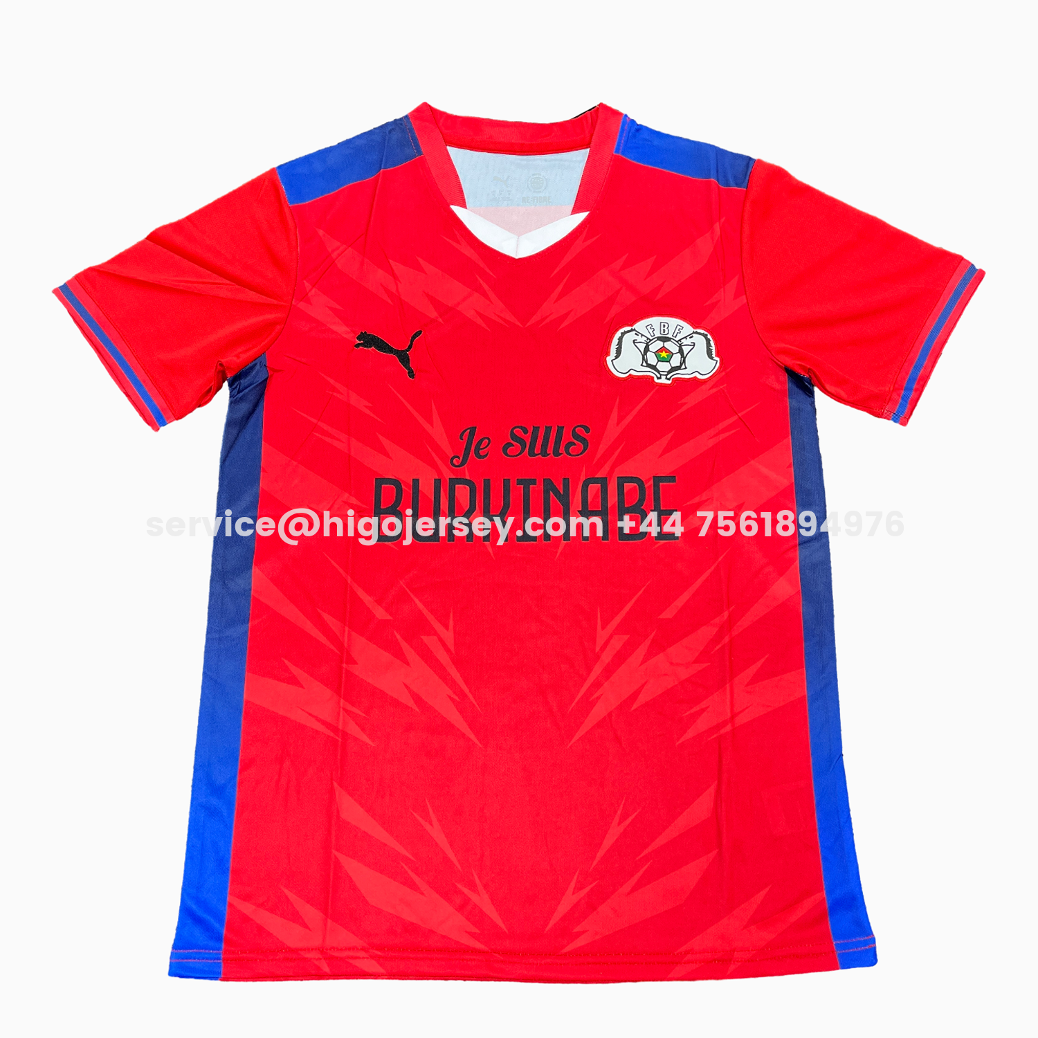 Higojerseys-Burkina Faso 2026 Red Special Jersey - Fans Version