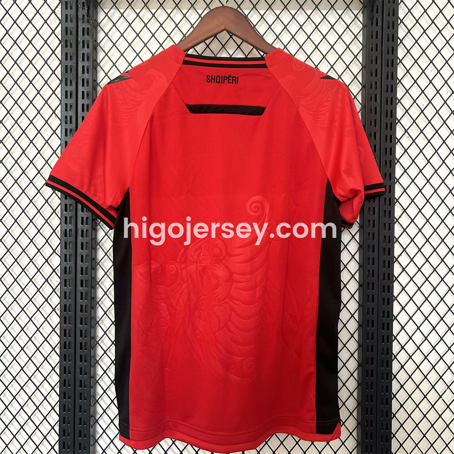 Higojerseys-Albania 25-26 Home Jersey - Fans Version
