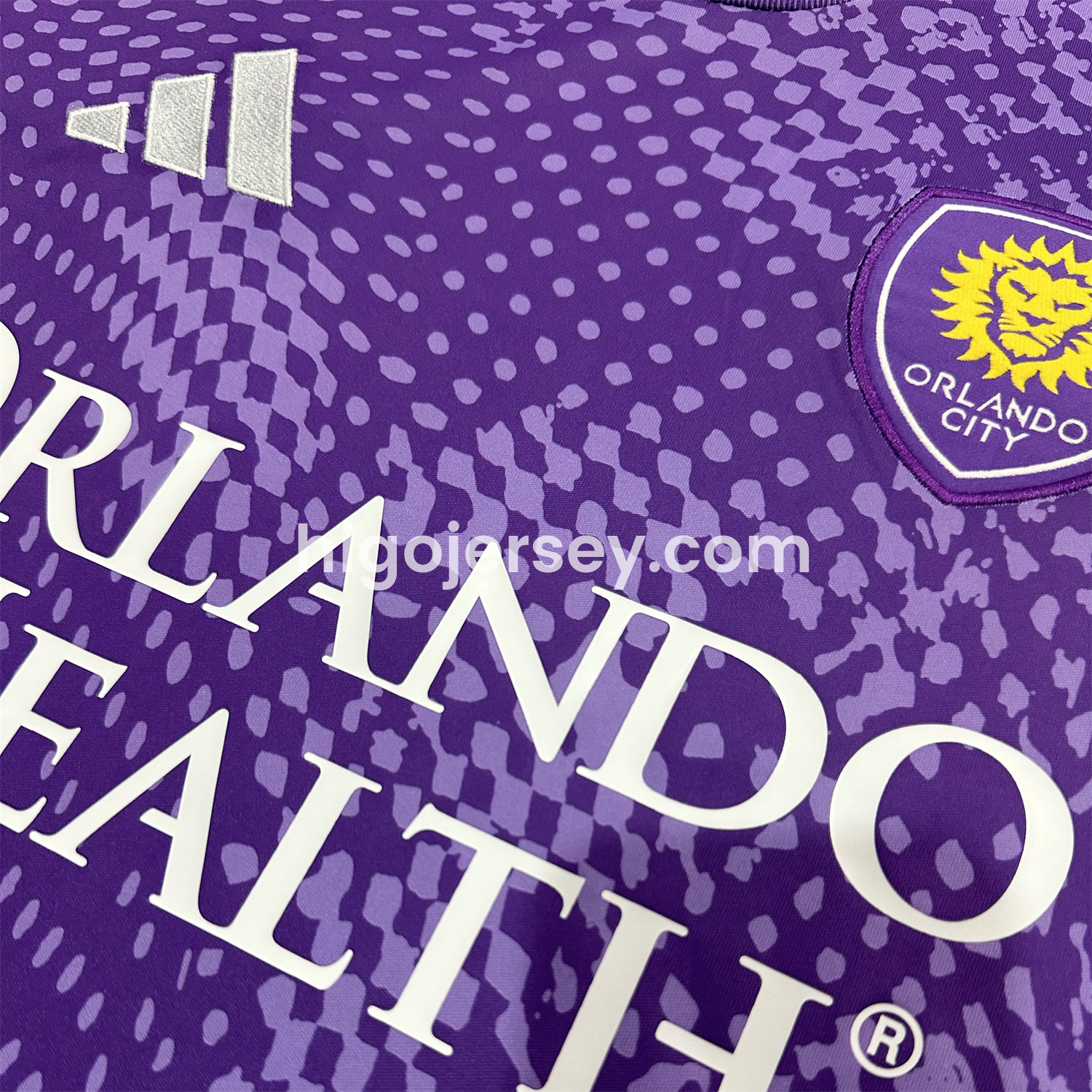Higojerseys-Orlando City 25-26 Home Jersey - Fans Version