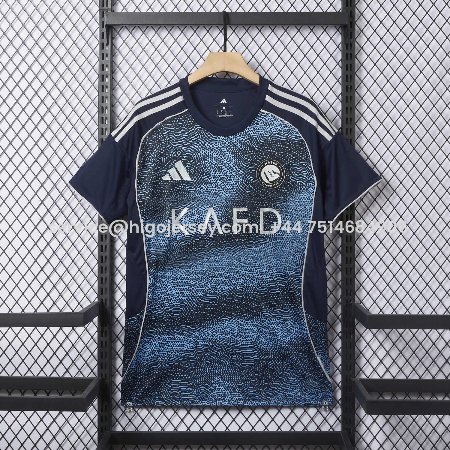 Higojerseys-Al Nassr Riyadh Victory 25-26 Third Jersey - Fans Version