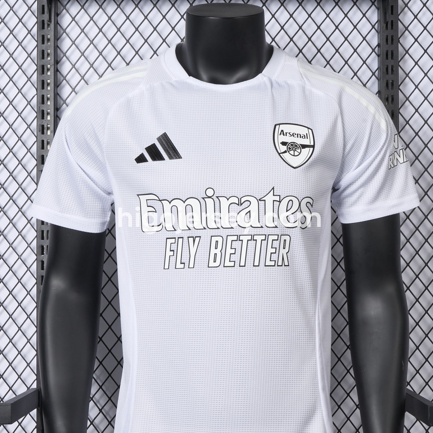 Higojerseys-Arsenal 24-25 No More Red White Special Edition Jersey - Player Version