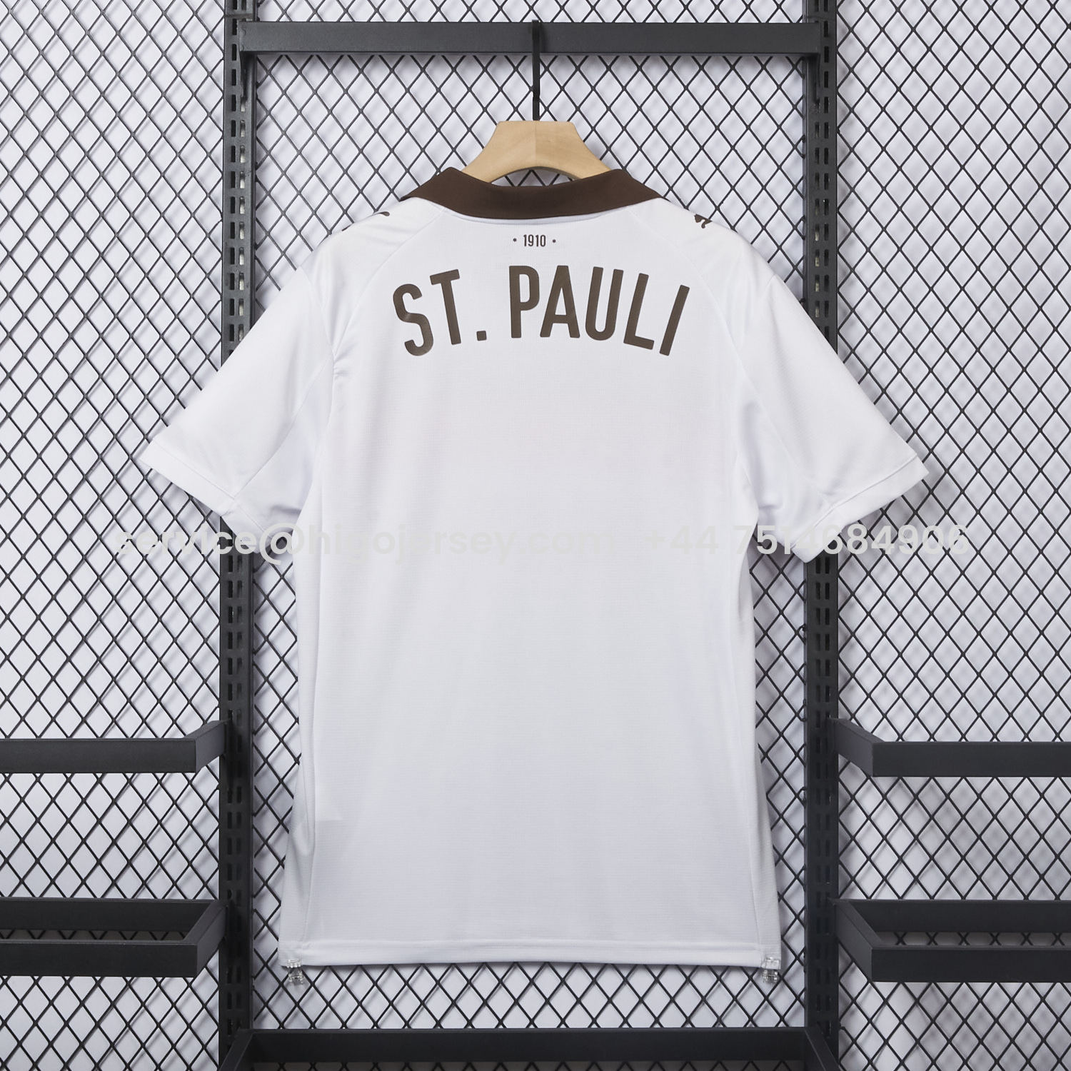 Higojerseys-St. Pauli 25-26 Away White Jersey - Fans Version