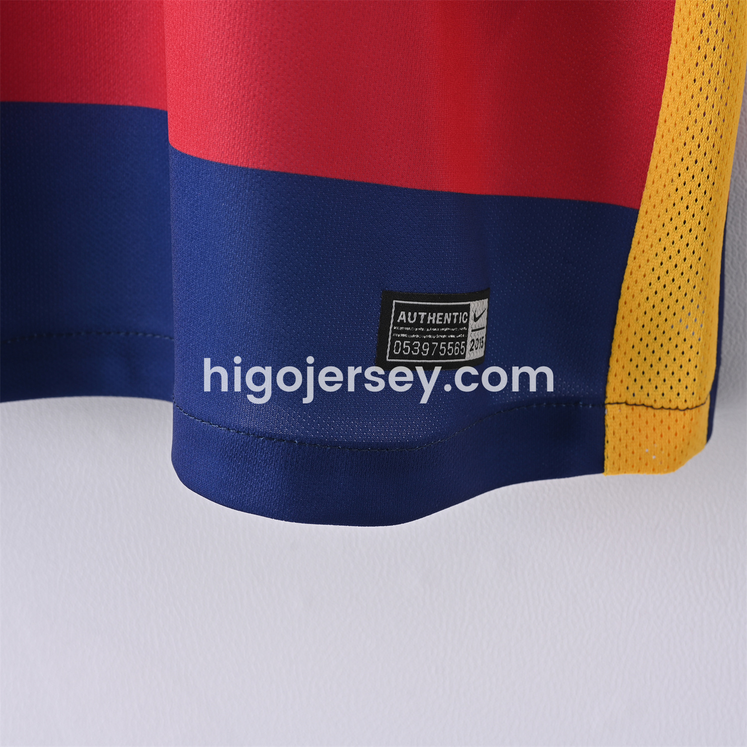 Higojerseys-Retro Barcelona 15-16 Home Long Sleeves Jersey