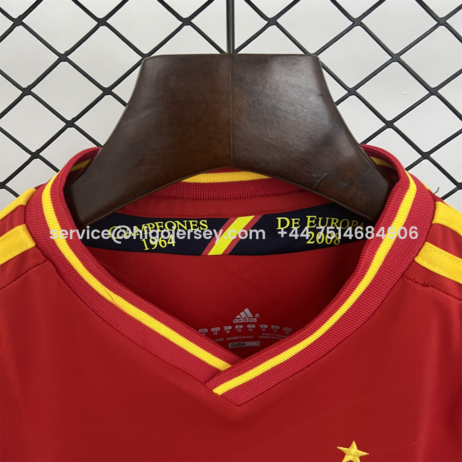 Higojerseys-Retro Spain 2012 Home Kids Kit