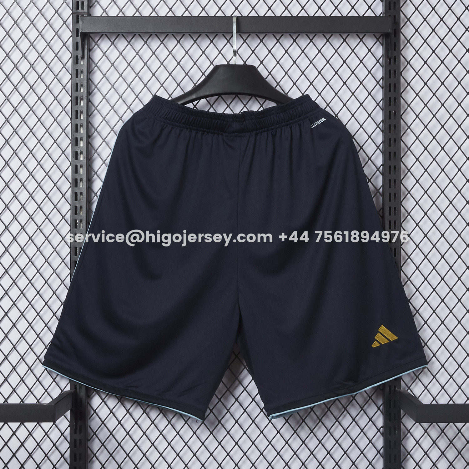 Higojerseys-Argentina 2026 Home Black Shorts - Fans Version