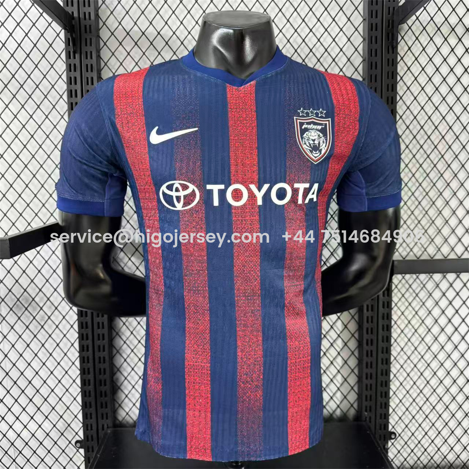 Higojerseys-Johor DT 25-26 Home Jersey - Player Version