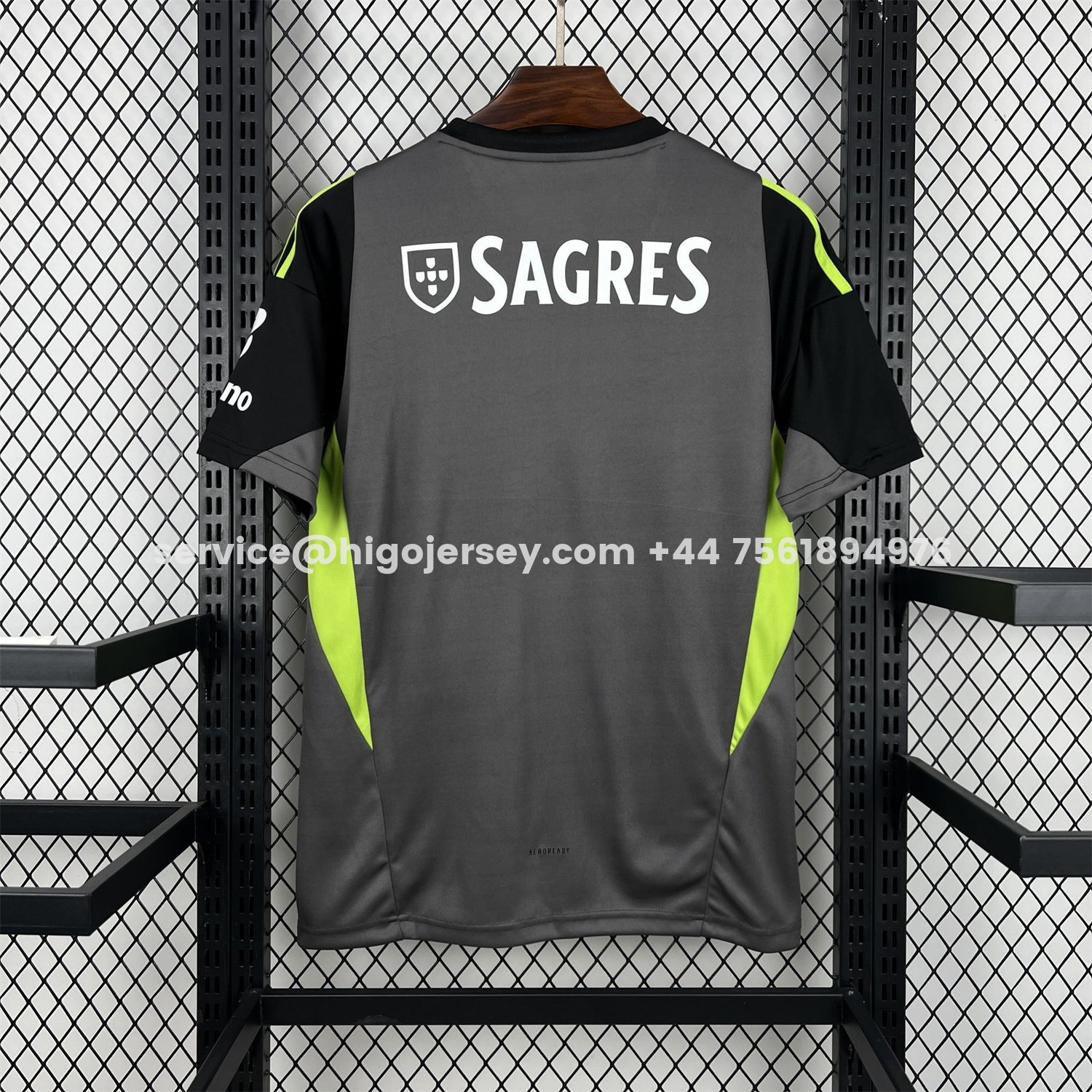 Higojerseys-Benfica 25-26 Black Goalkeeper Jersey - Fans Version