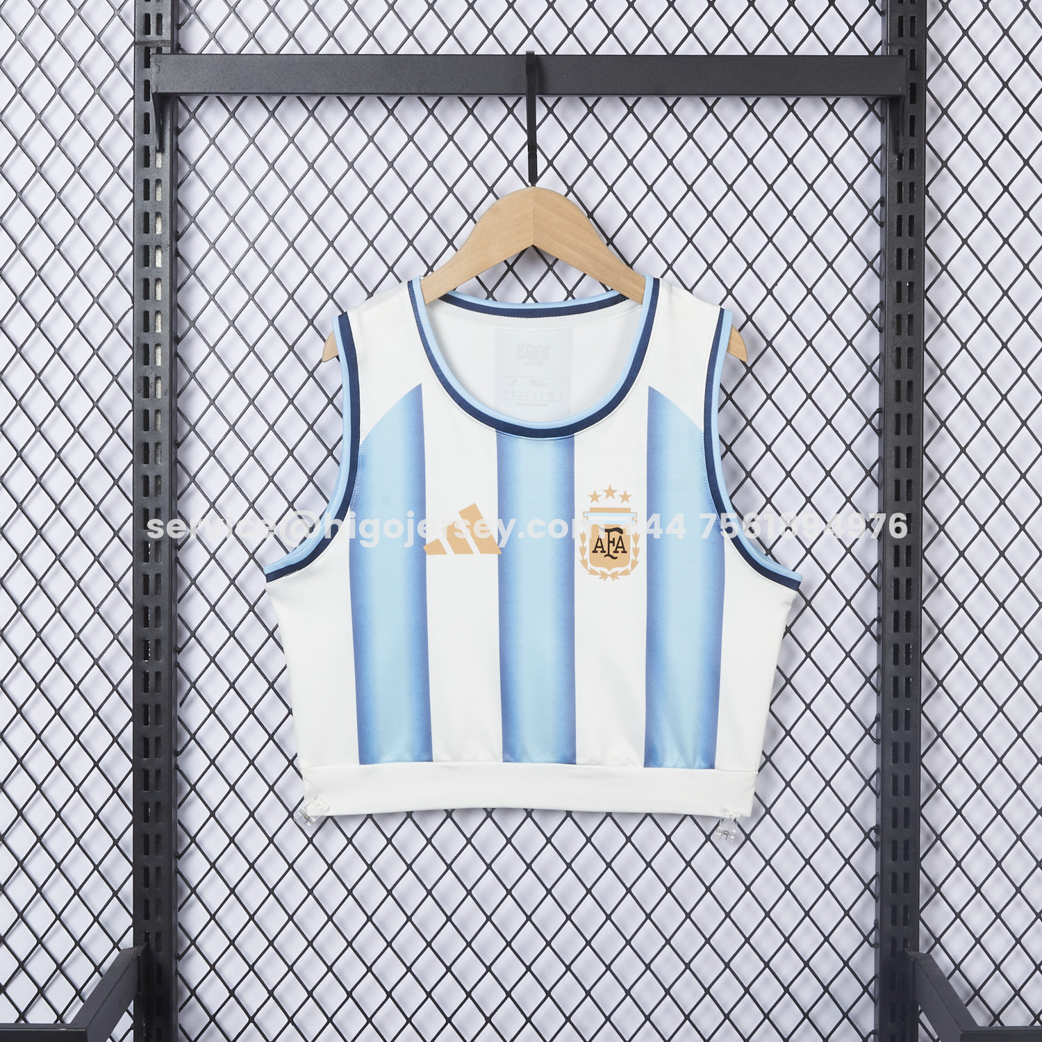 Higojerseys-Women's Argentina 2026 Home Yoga Vest