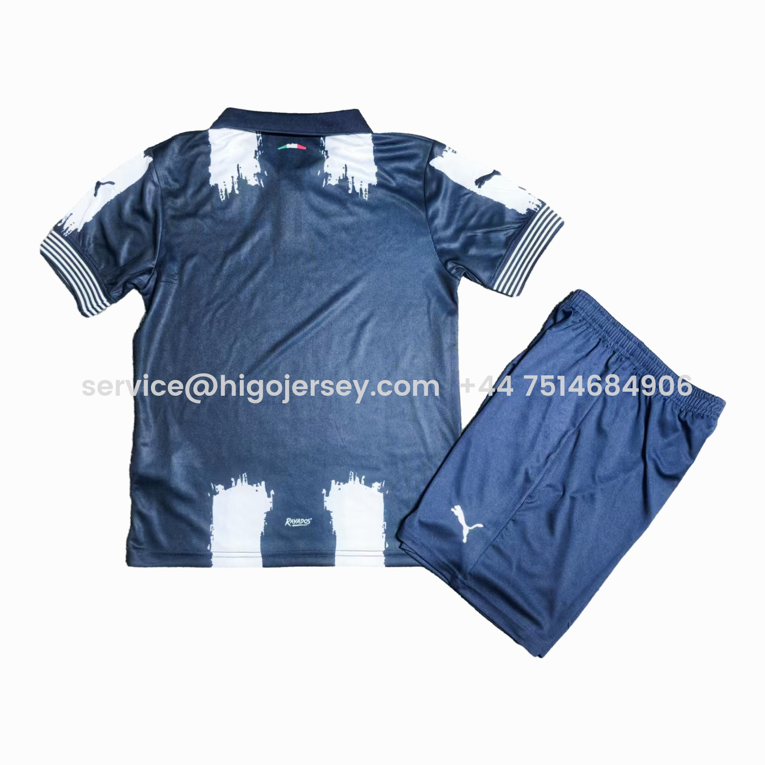 Higojerseys-Rayados Monterrey 25-26 80th Anniversary Kids Kit