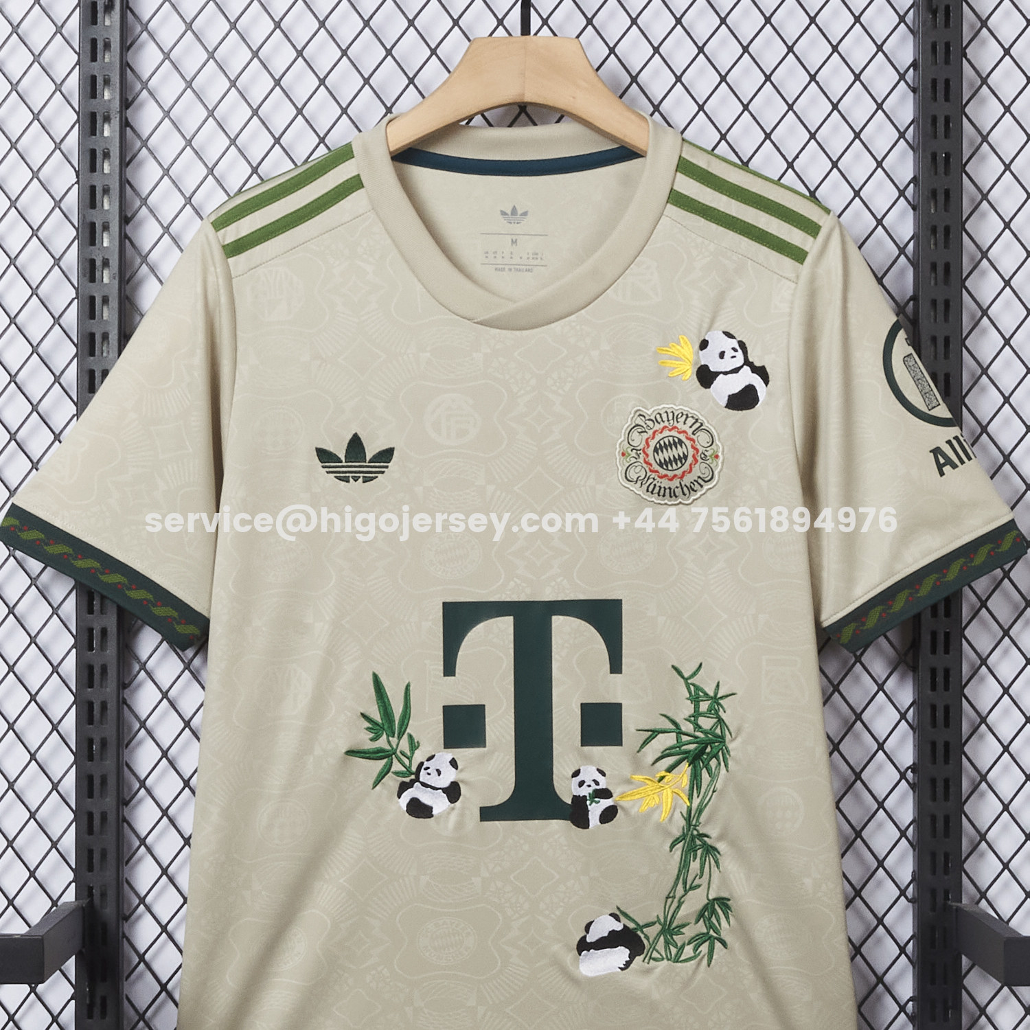 Higojerseys-【Panda Bamboo Embroidered Version】Bayern Munich 25-26 Oktoberfest Jersey - Fans Version
