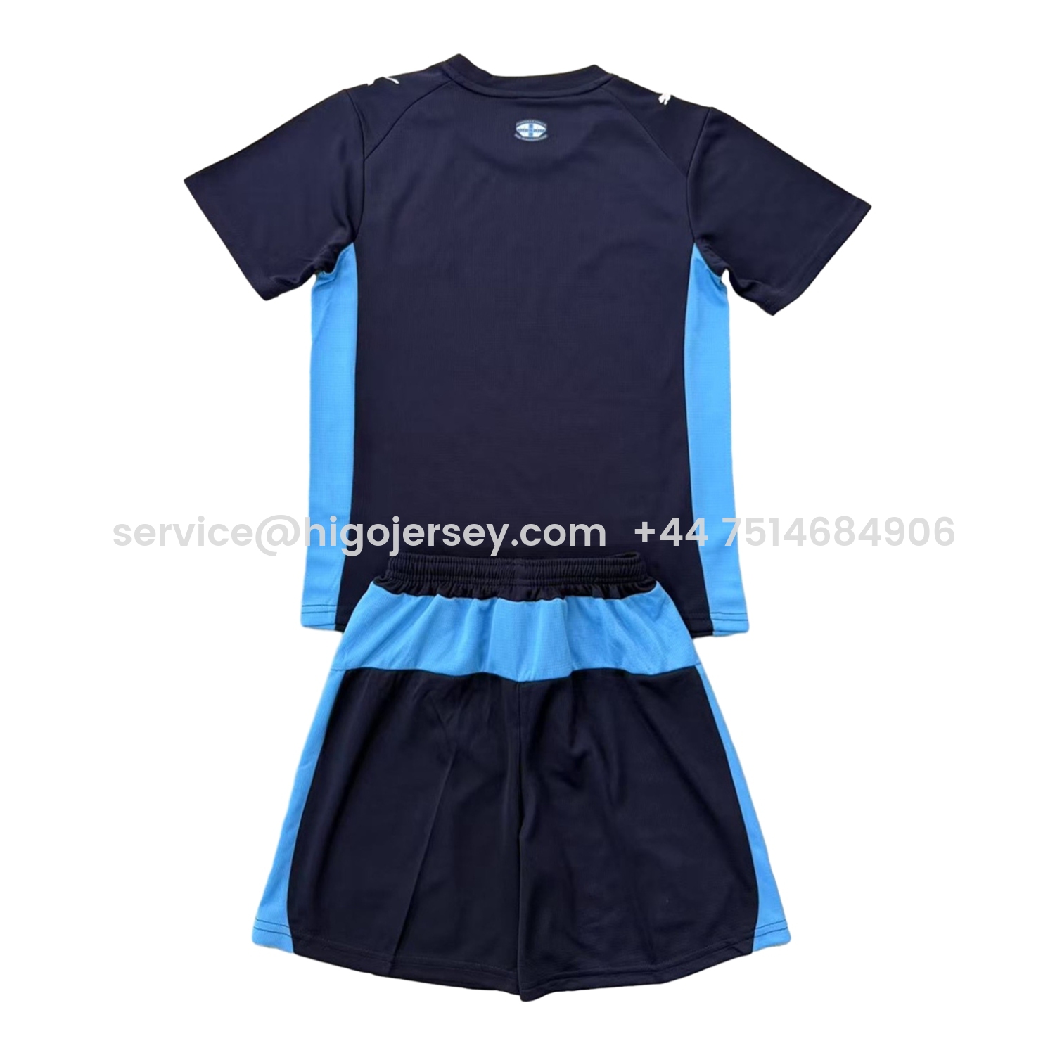 Higojerseys-Marseille 25-26 Away Kids Kit