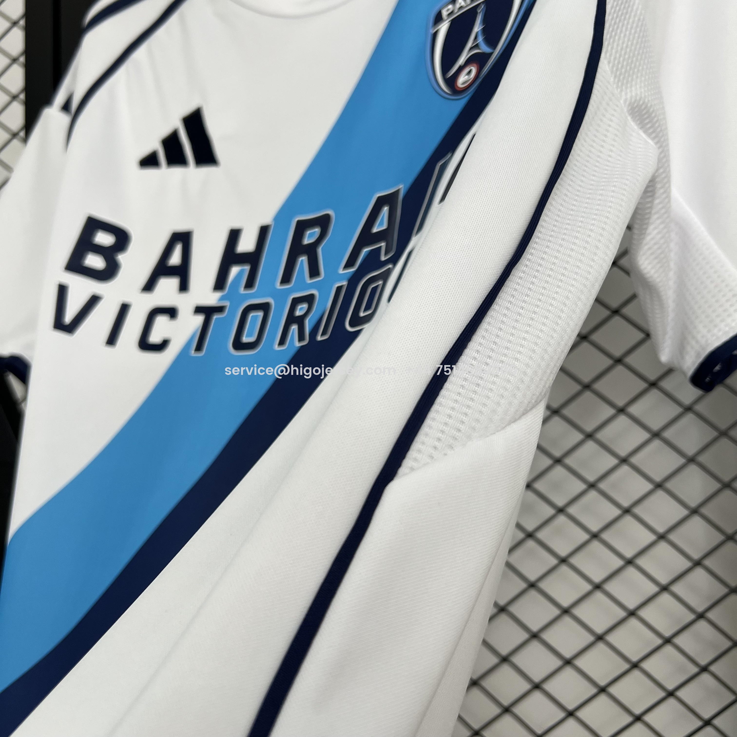 Higojerseys-Paris FC 25-26 Away Jersey - Fans Version