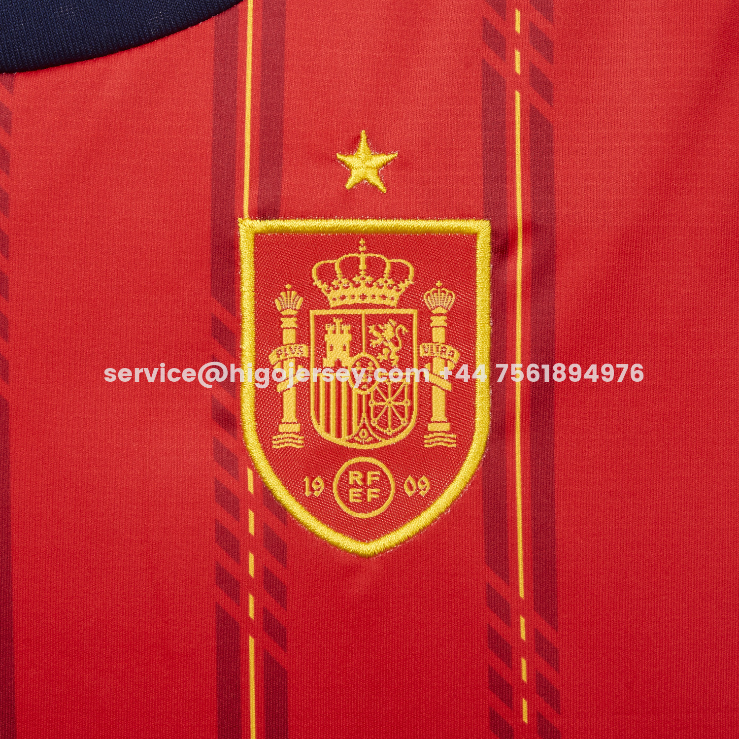 Higojerseys-Women's Spain 2026 Home Cropped Jersey