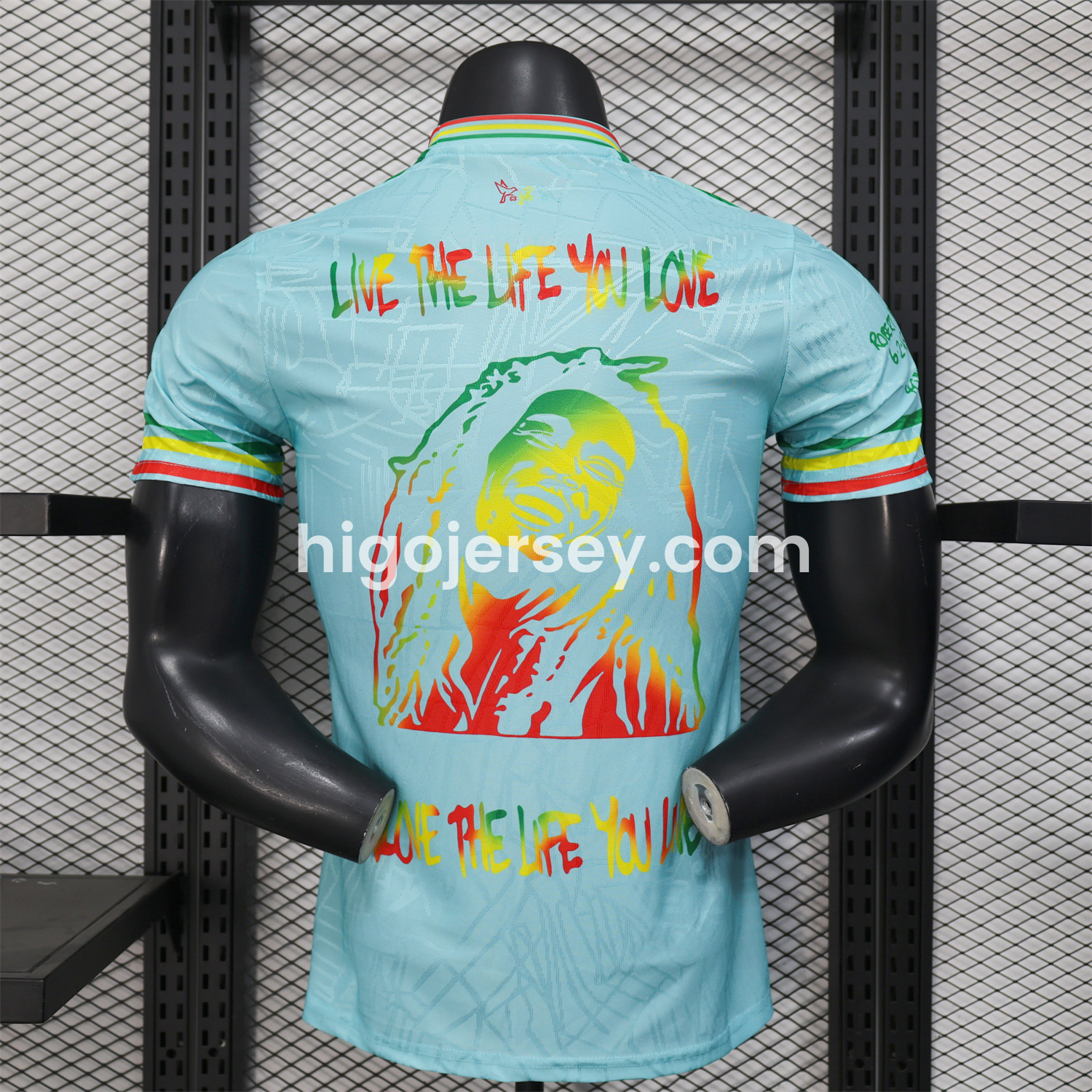 Higojerseys-Ajax x B-O-B Marly 25-26 Light Blue Special Edition Jersey - Player Version