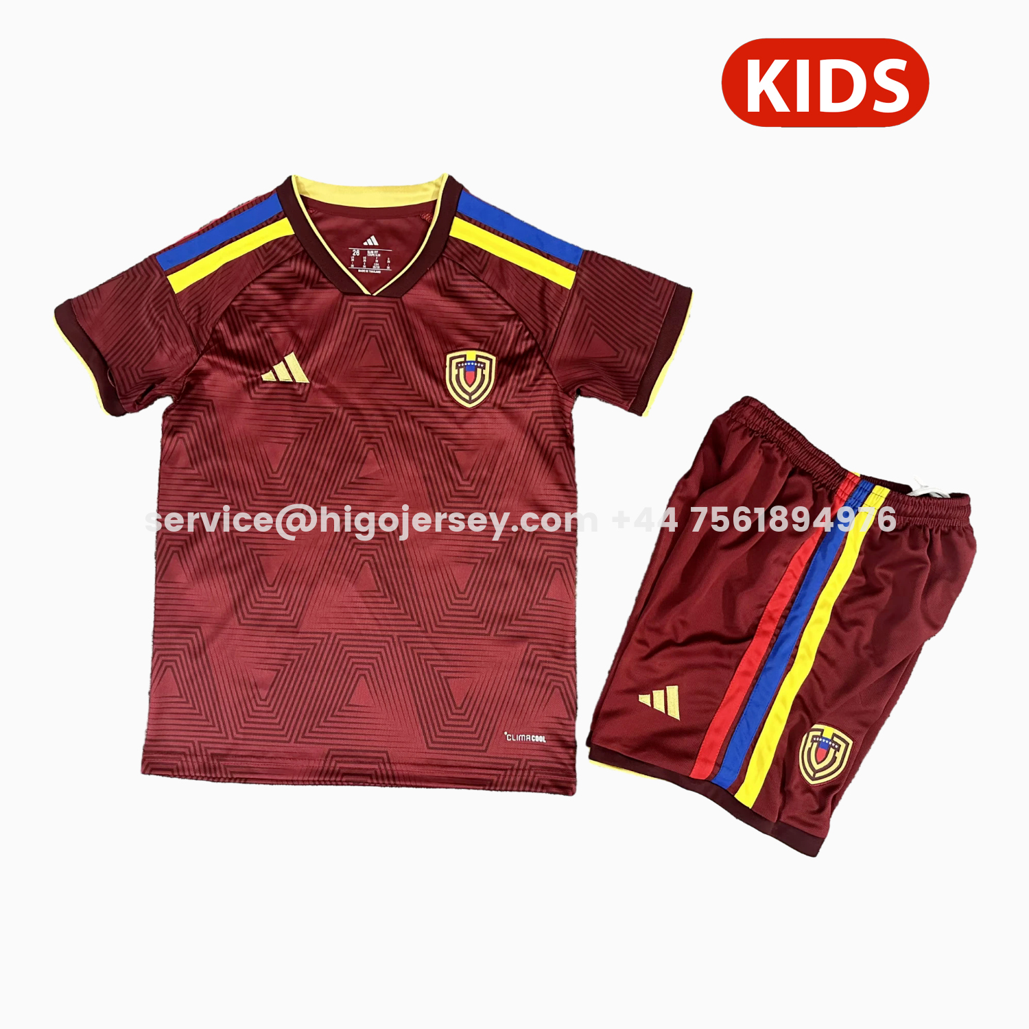Higojerseys-Venezuela 2026 Home Kids Kit