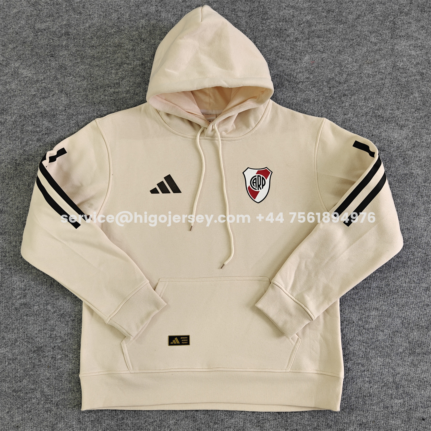 Higojerseys-River Plate 25-26 Home Unisex Pullover Hoodie