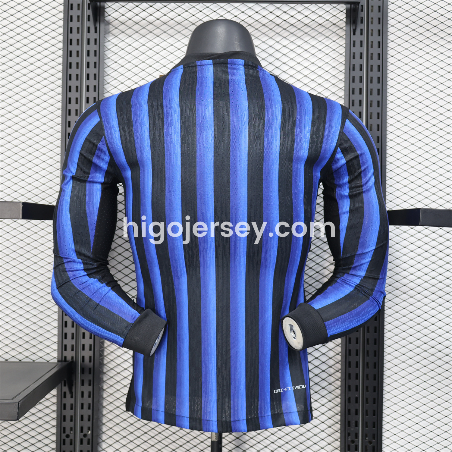 Higojerseys-Inter Milan 25-26 Home Long Sleeve Jersey - Player Version