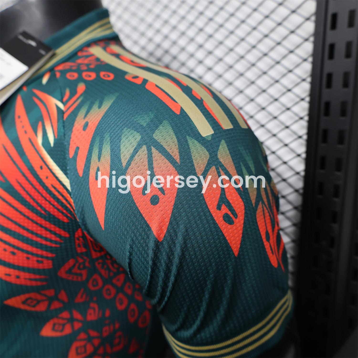 Higojerseys-Mexico 2025 Red Eagle Special Edition Green Jersey - Player Version