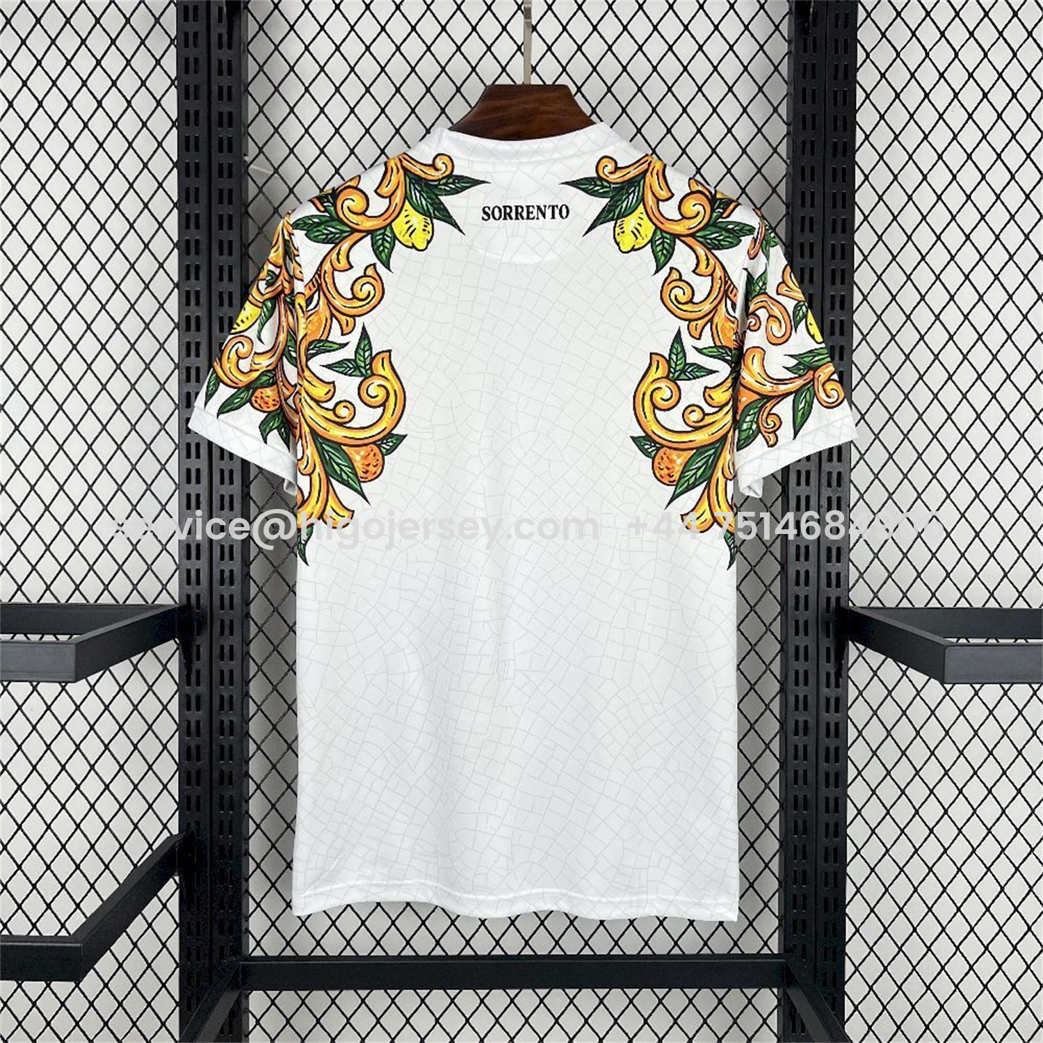 Higojerseys-Sorrento FC 25-26 Away Jersey - Fans Version