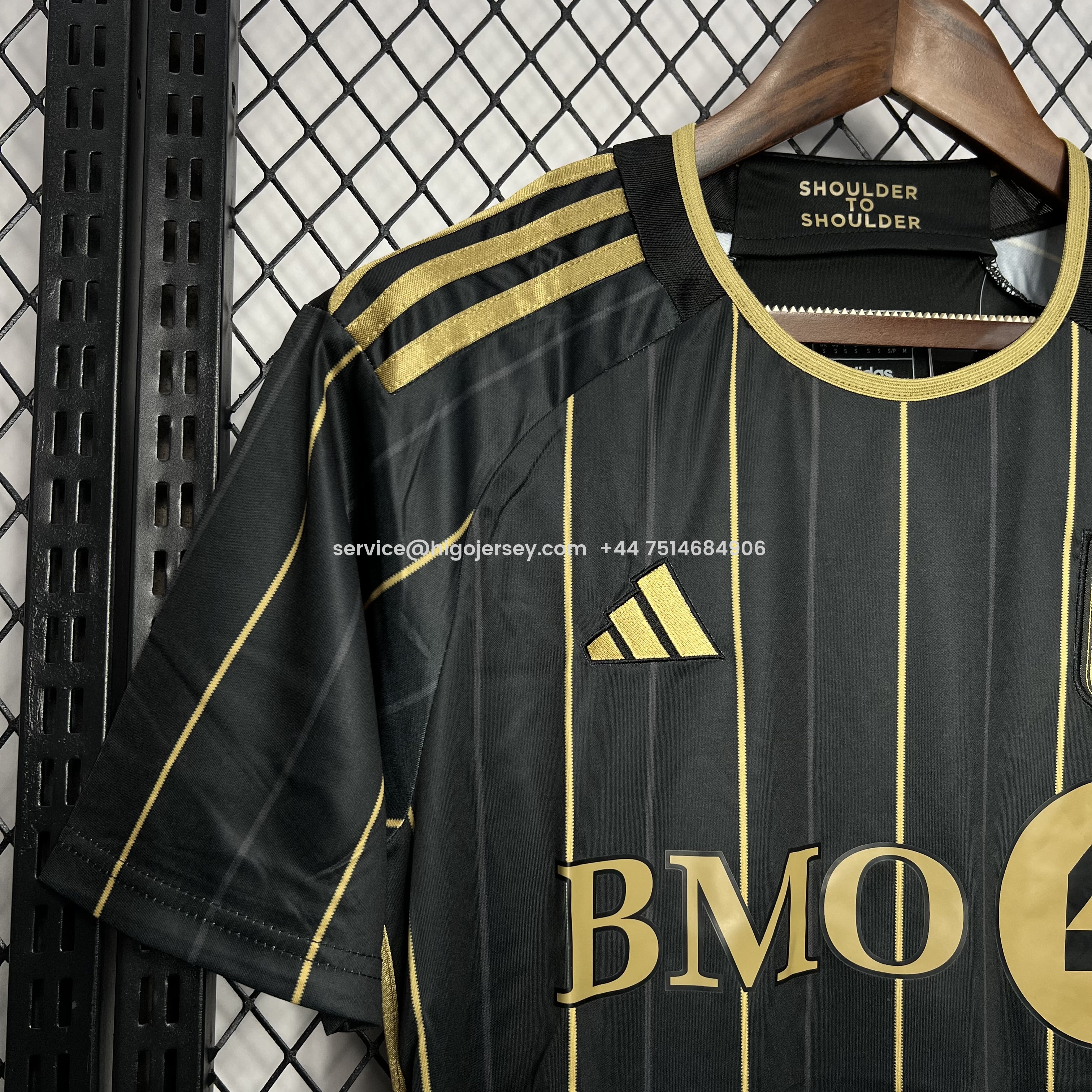Higojerseys-Los Angeles FC 2025 Home Jersey - Fans Version